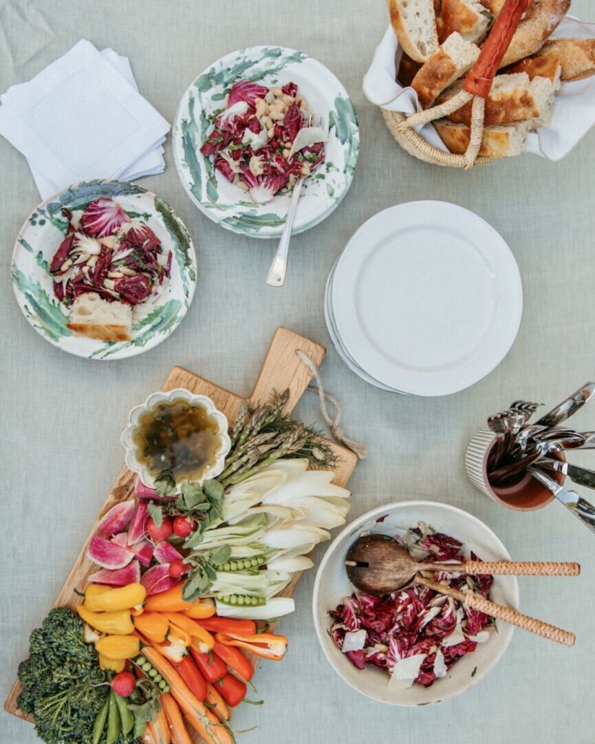 White Bean Raddicihio Salad